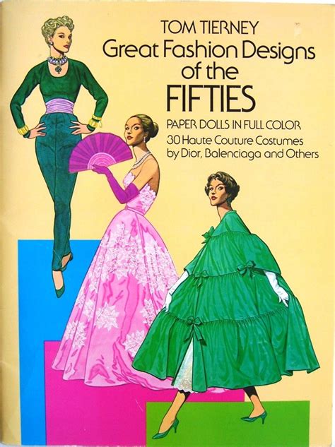 Great Fashion Designs of the Fifties Paper Dolls: 30 